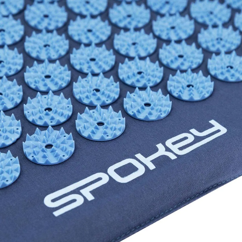 Mata do masażu Spokey Akumat, z poduszką, niebieska