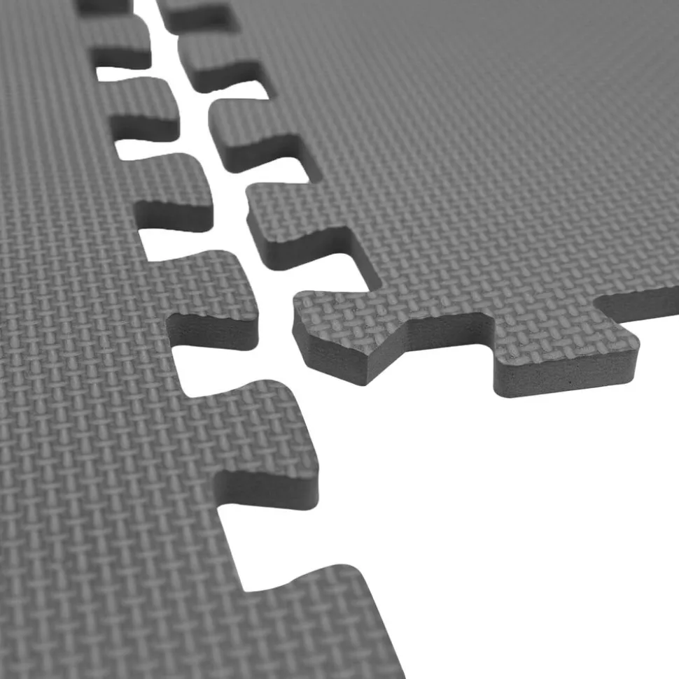 Mata do ćwiczeń Spokey Scrab, 4 puzzle, szara