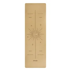 Mata korkowa Spokey Savasana, do jogi i pilatesu, 0,4 cm, zielona