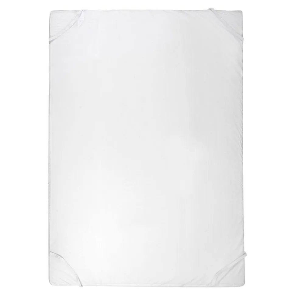 Materac nawierzchniowy 200 x 200 x 3 cm Relaxa Soft, biały
