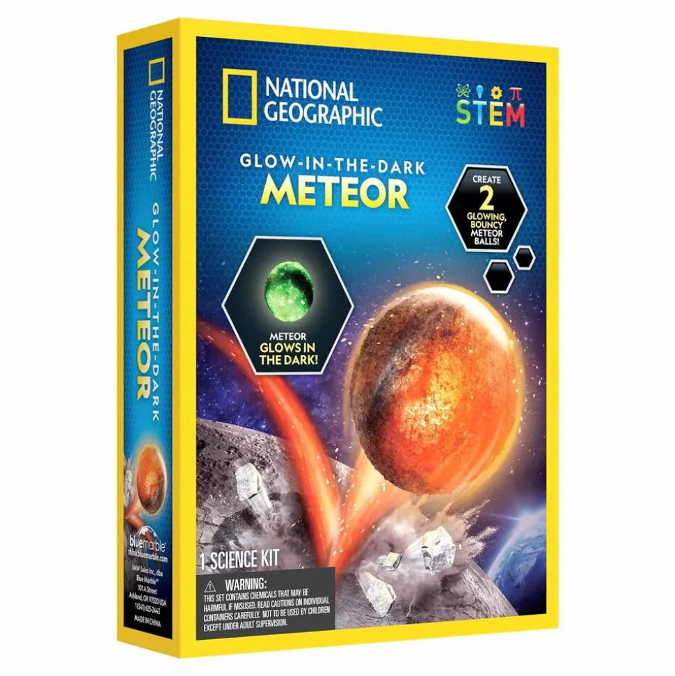 Meteoryt świecący w ciemności National Geographic