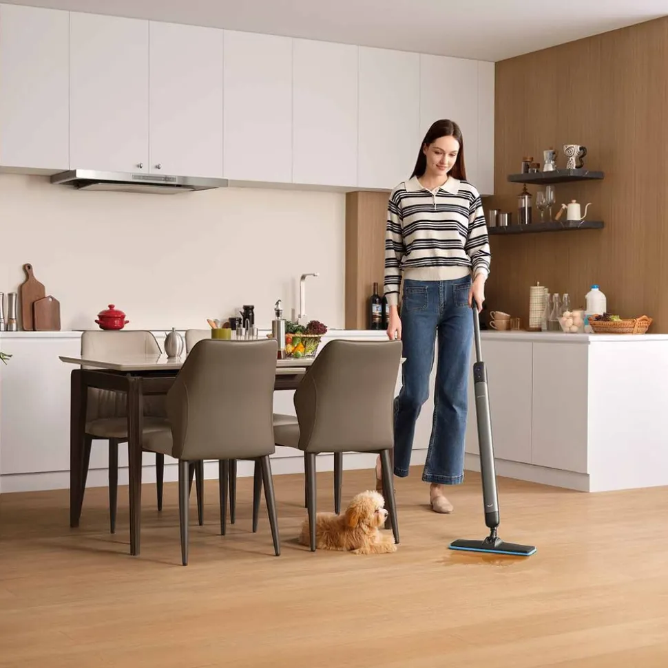 Mop bezprzewodowy Dreame Mira Mop 10, 5 W, srebrny