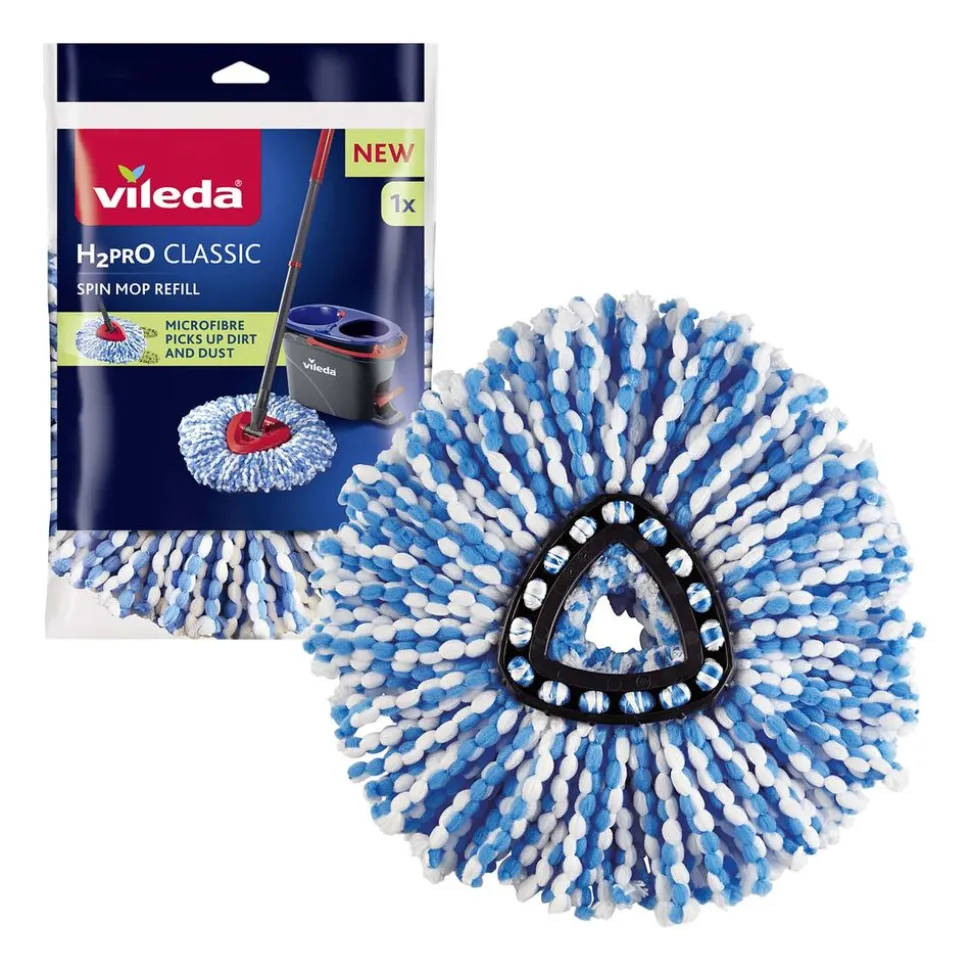 Mop obrotowy Vileda H2prO, z separacją wody czystej od brudnej
