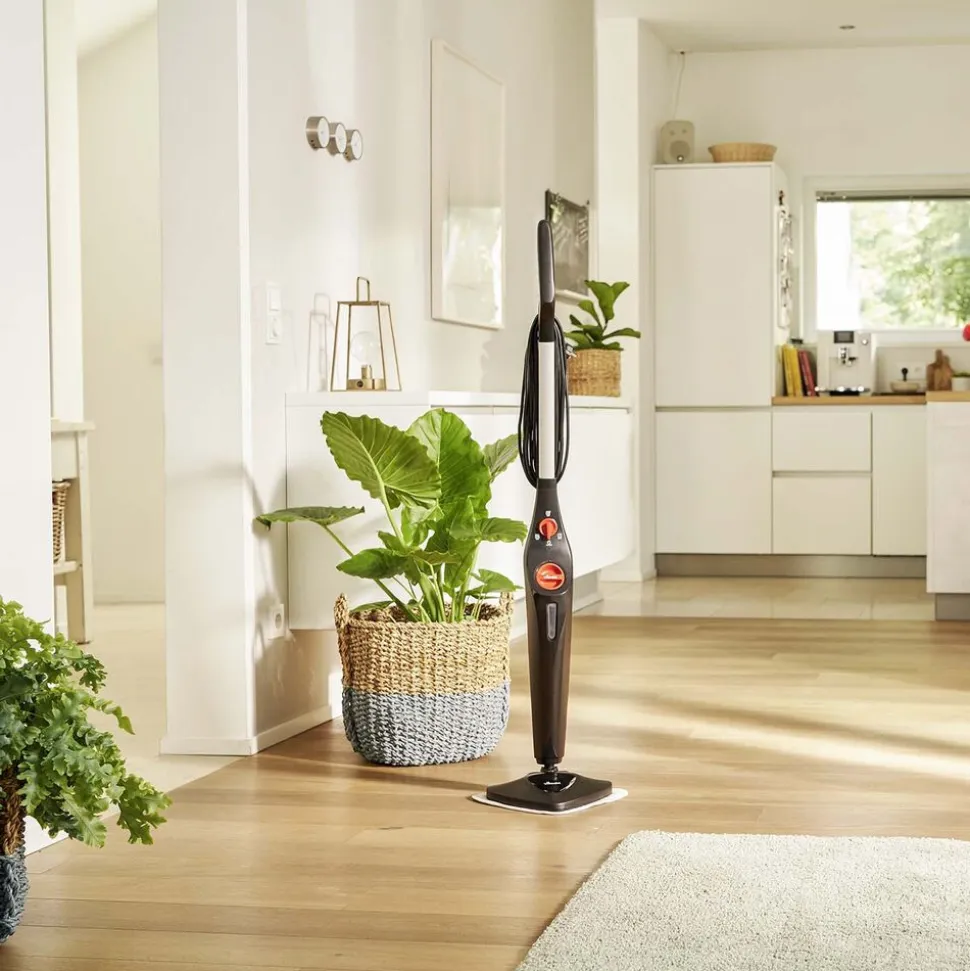 Mop parowy Vileda Steam Plus, 1550 W, czarny