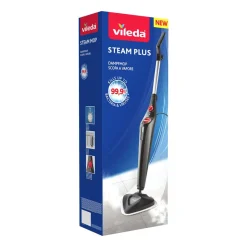 Mop parowy Vileda Steam Plus, 1550 W, czarny