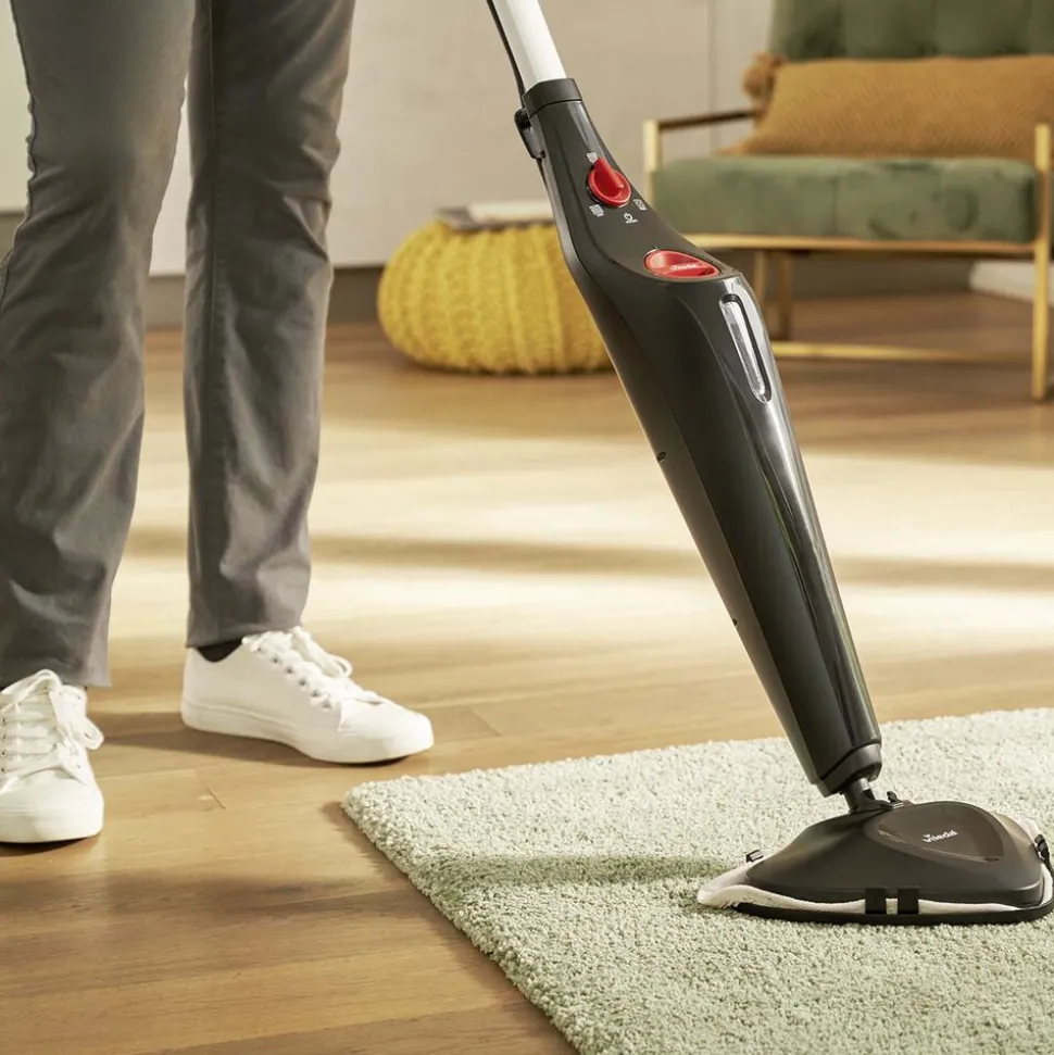 Mop parowy Vileda Steam Plus, 1550 W, czarny