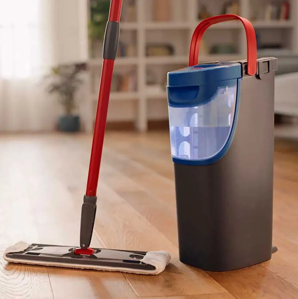Mop płaski Vileda H2prO, ze zbiornikiem na wodę czystą i brudną