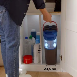 Mop płaski Vileda H2prO, ze zbiornikiem na wodę czystą i brudną