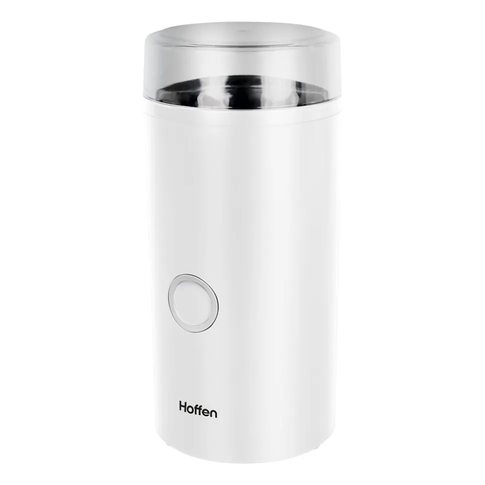 Młynek elektryczny do kawy Hoffen, 180 W, biały