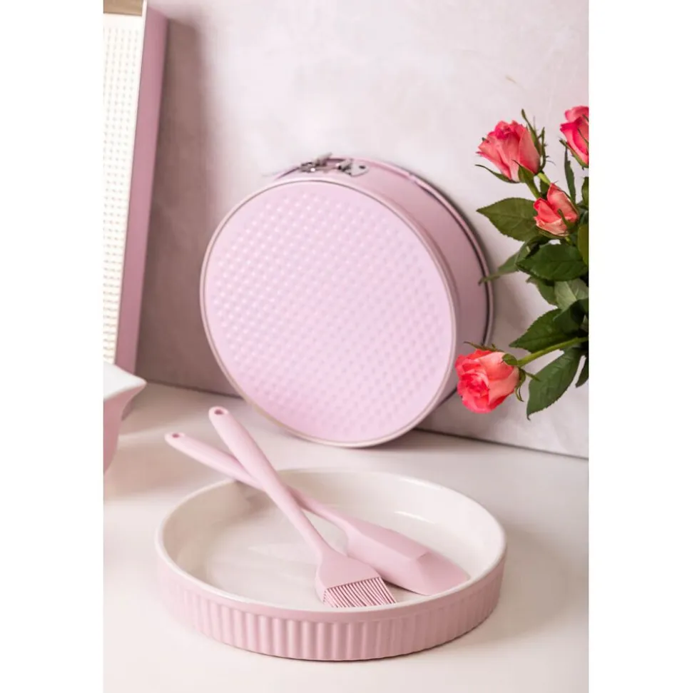 Naczynie ceramiczne do tarty Altom Design Fusion Pink, 800 ml