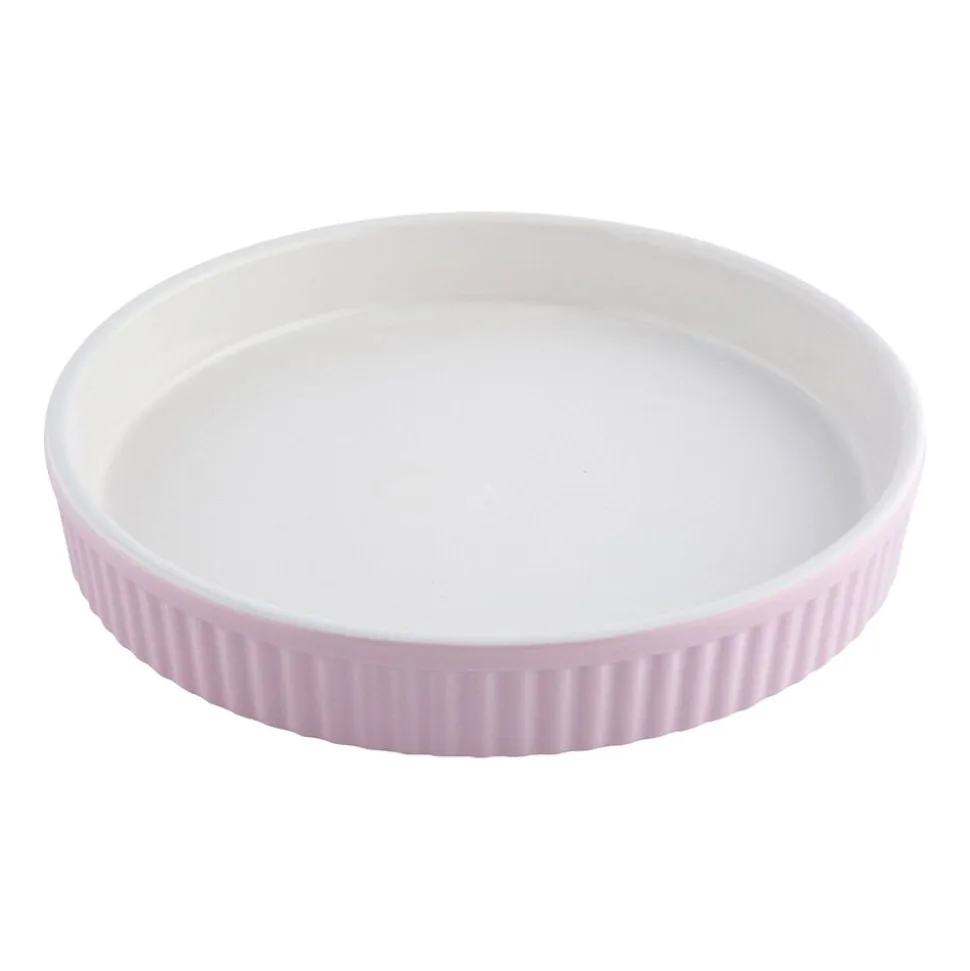 Naczynie ceramiczne do tarty Altom Design Fusion Pink, 800 ml