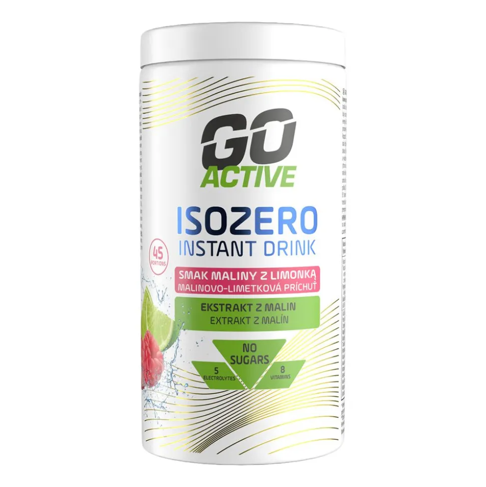 Napój izotoniczny Go Active Izozero, smak malina-limonka, 225 g