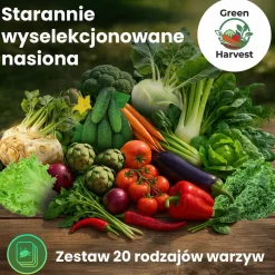 Nasiona warzyw ogrodowych Green Harvest Eksplozja Smaków, 20 saszetek