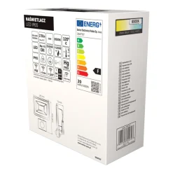 Naświetlacz LED Sanico SMD PIR, 20 W, 6500K, czujnik ruchu i zmierzchu