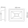 Naświetlacz LED Sanico SMD, 50 W, 6500K