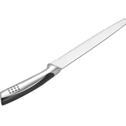 Nóż do krojenia chleba 8” MG Home Professional, stal nierdzewna, srebrny