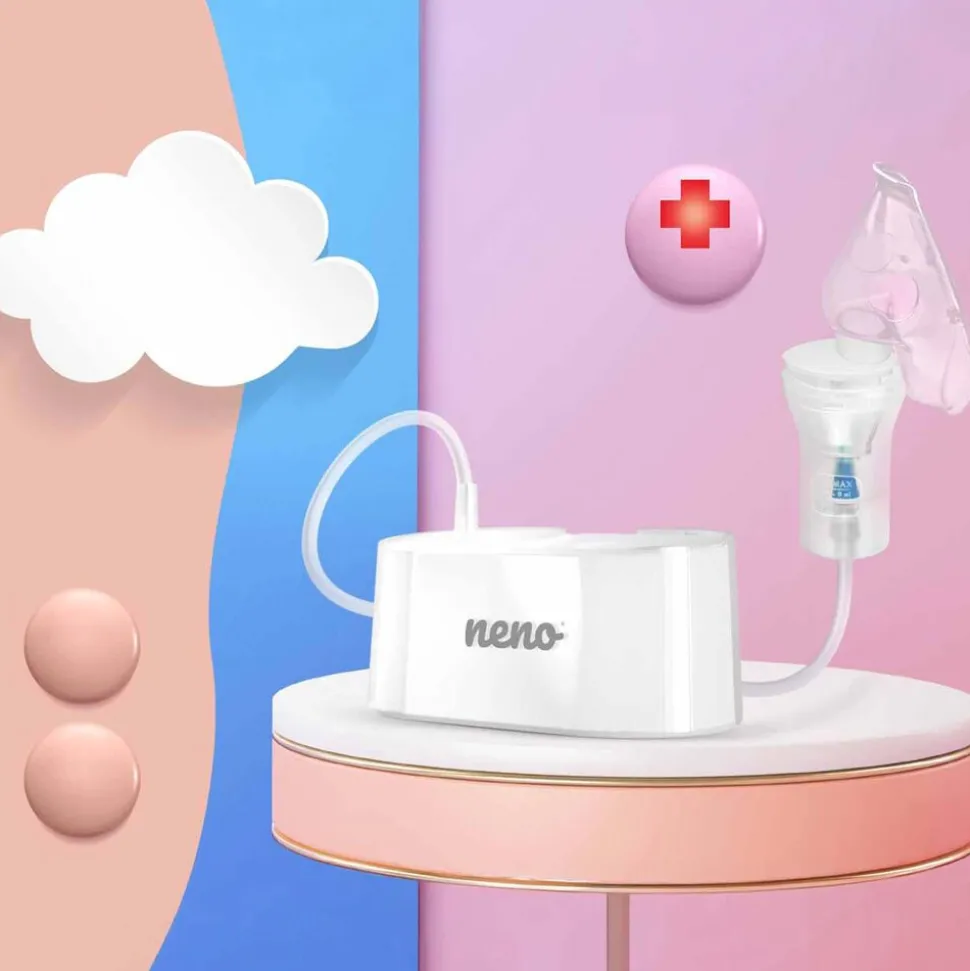 Nebulizator kompresorowy Neno Sano, pneumatyczno-tłokowy