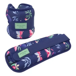 Obciążniki na kostki i nadgarstki Spokey The Bloom Form, 2 x 1,5 kg, granatowe