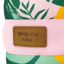 Obciążniki na kostki i nadgarstki Spokey Home Jungle Form, 2 x 1,5 kg, różowe