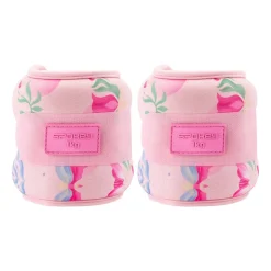 Obciążniki na kostki i nadgarstki Spokey The Bloom Form, 2 x 1 kg, różowe