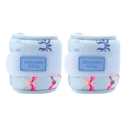 Obciążniki na kostki i nadgarstki Spokey The Bloom Form, 2 x 0,5 kg, niebieskie