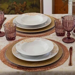 Obrus plamoodporny 140 x 180 cm Tognana Gold Gift, złoty