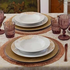 Obrus plamoodporny 140 x 240 cm Tognana Gold Gift, złoty