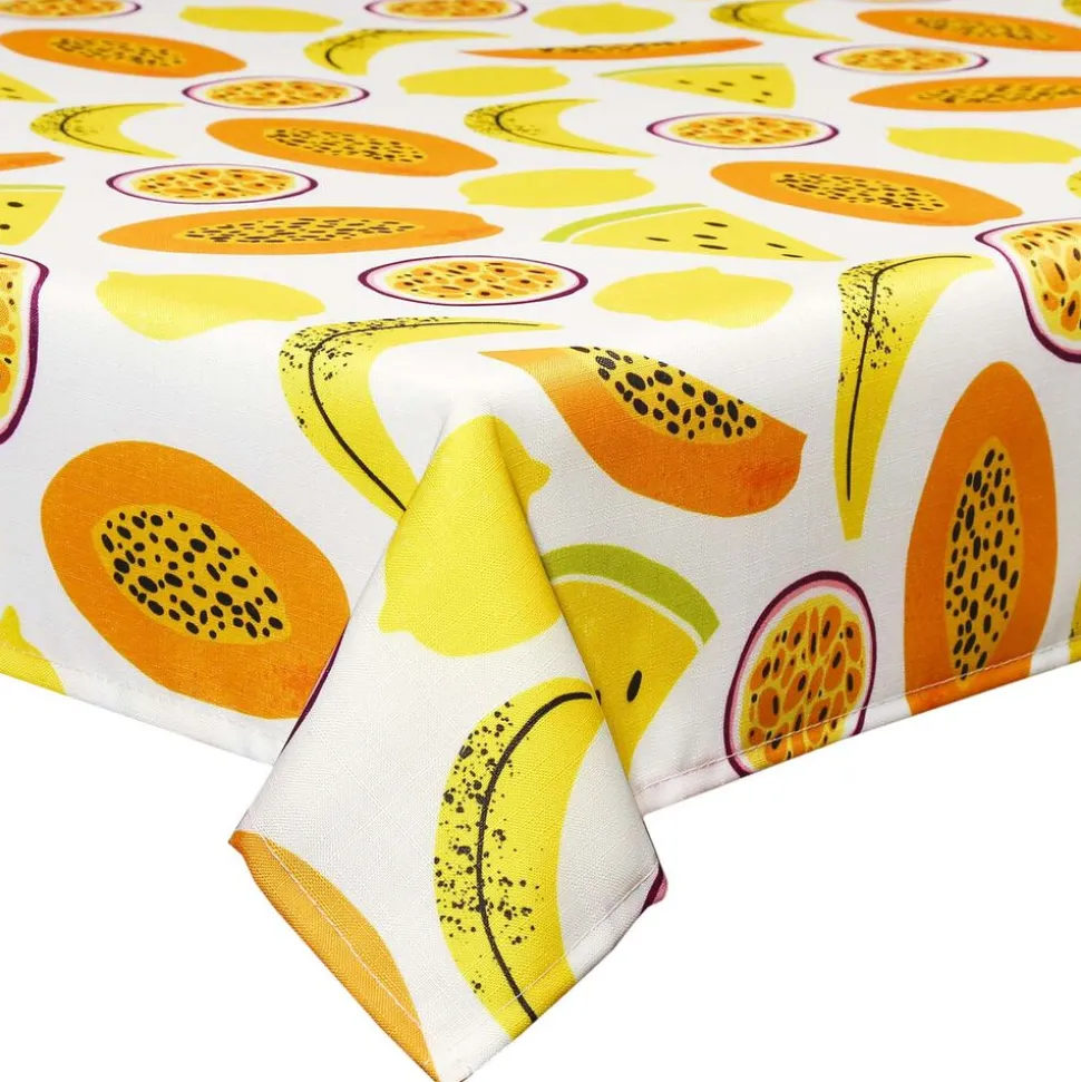 Obrus wodoodporny 140 x 180 cm Tognana Papaya, wielokolorowy