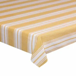 Obrus 140 x 140 cm Tognana Giallo, biało-żółty