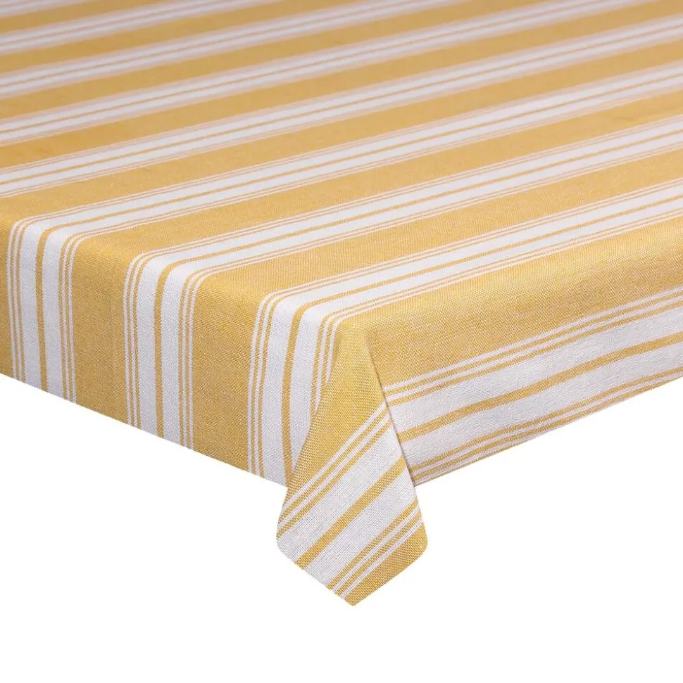 Obrus 140 x 240 cm Tognana Giallo, biało-żółty
