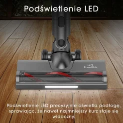 Odkurzacz pionowy Lafe PowerGlide 200W, bezprzewodowy, 22 kPa