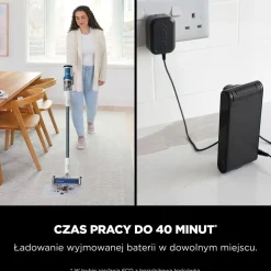 Odkurzacz pionowy Shark BU1120EU, bezprzewodowy, 180 W