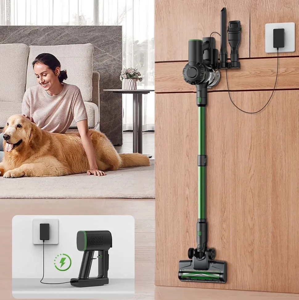 Odkurzacz pionowy 2 w 1 Vactidy Blitz V9 Pro, bezprzewodowy, 45 kPa