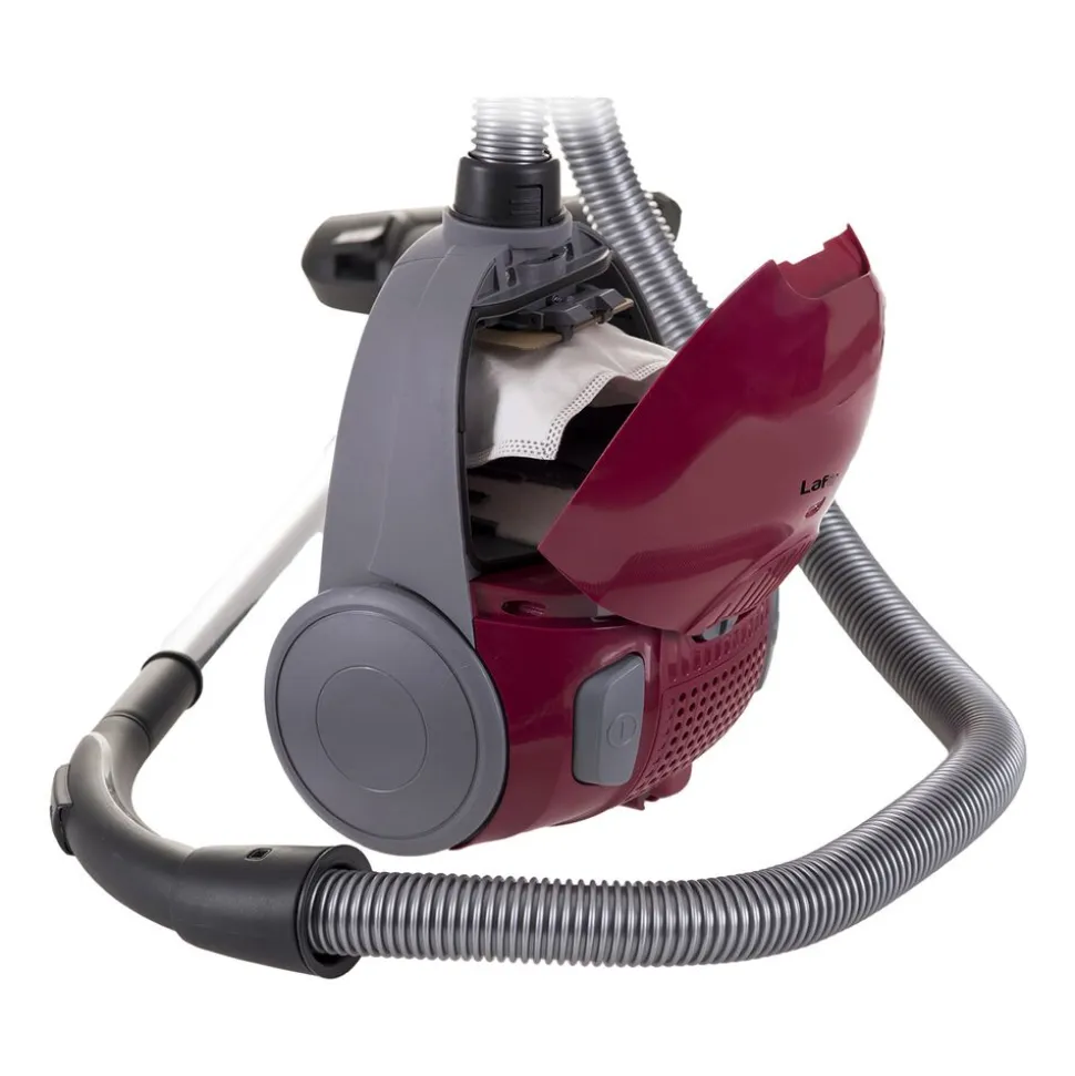 Odkurzacz workowy Lafe OWJ001, 800 W, 1 l, bordowy