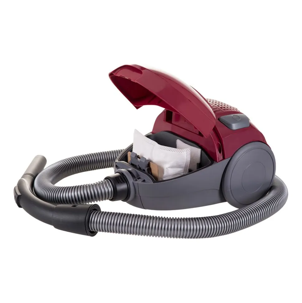 Odkurzacz workowy Lafe OWJ001, 800 W, 1 l, bordowy