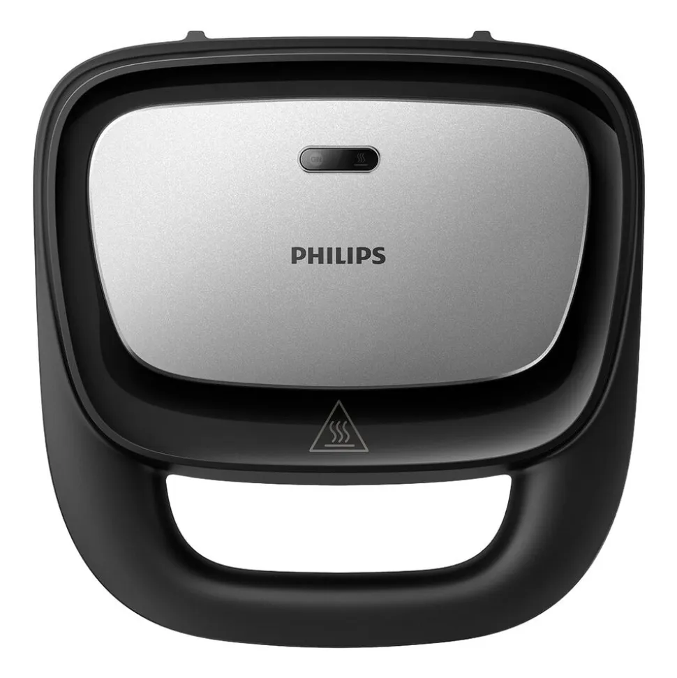 Opiekacz do kanapek 3 w 1 Philips HD2350/80 Seria 5000, 750 W, czarny