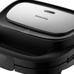 Opiekacz do kanapek 3 w 1 Philips HD2350/80 Seria 5000, 750 W, czarny