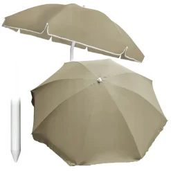 Parasol ogrodowy Black Forest, okrągły, beżowy