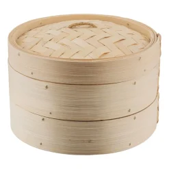 Parowar bambusowy Tadar, 20 cm, 2 poziomy