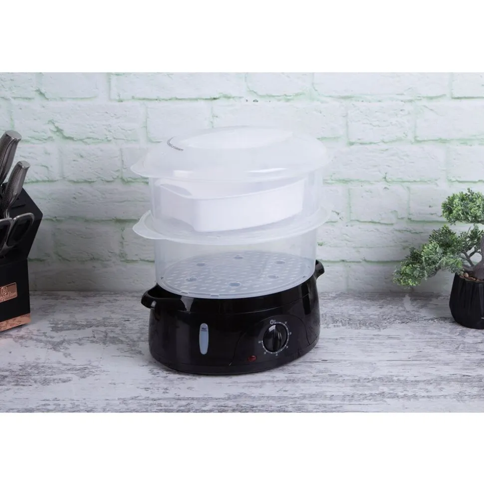 Parowar Black Rose, 6 L, 2 pojemniki