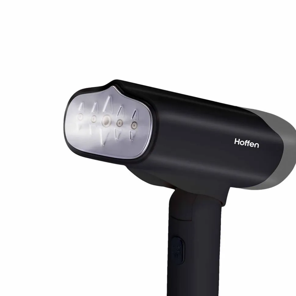 Parownica do ubrań składana Hoffen, 1200 W, czarna