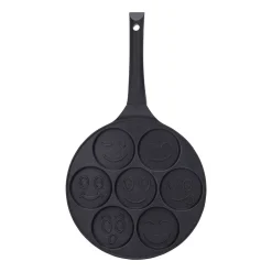 Patelnia aluminiowa do placków Valdinox, 26 cm, uśmiechnięte buźki