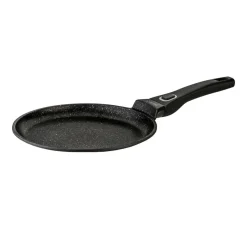 Patelnia do naleśników 24 cm Stare Pro Svart Marble, z odpinaną rączką, czarna