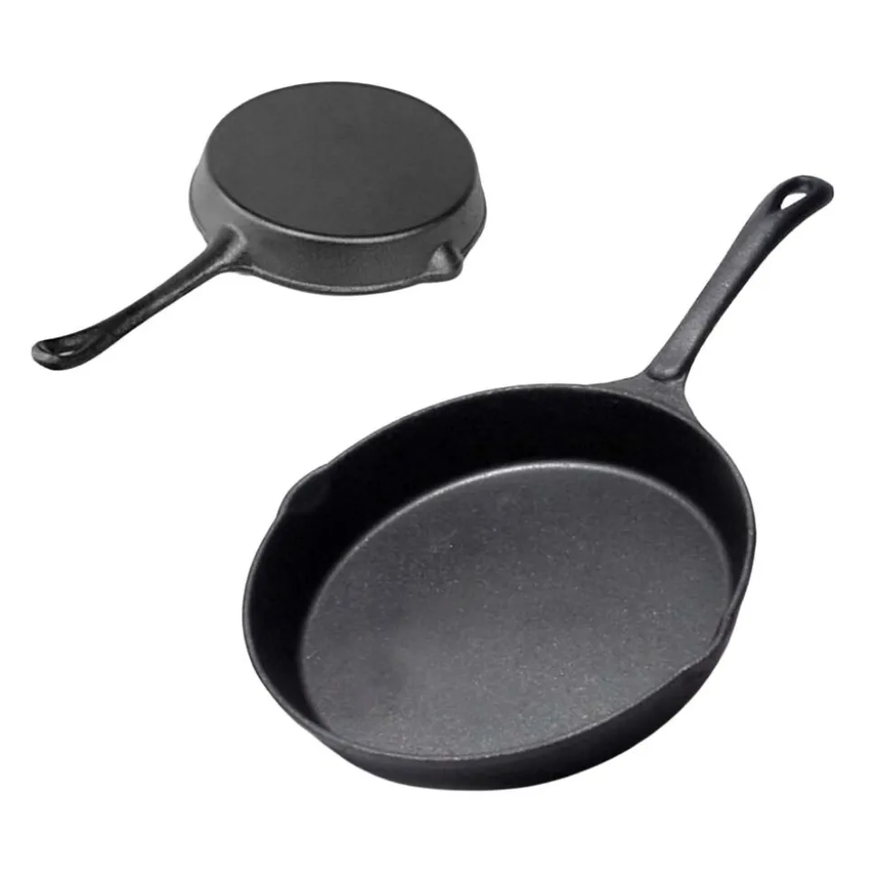 Patelnia głęboka 20 cm Kinghoff, czarna