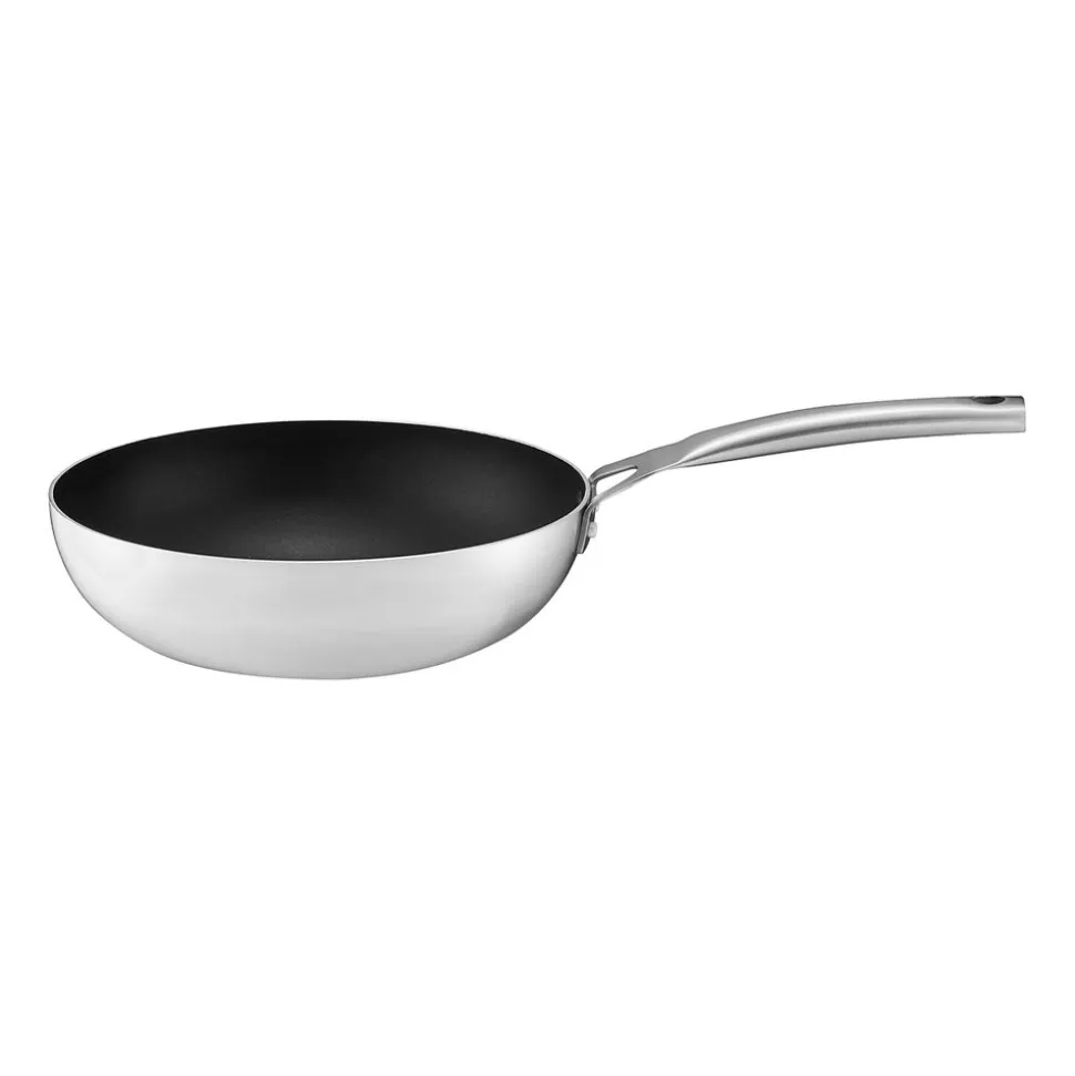 Patelnia wok 28 cm Ambition Dott, wskaźnik Heat Control