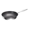 Patelnia wok Klausberg, stal nierdzewna, 28 cm, konstrukcja Triply