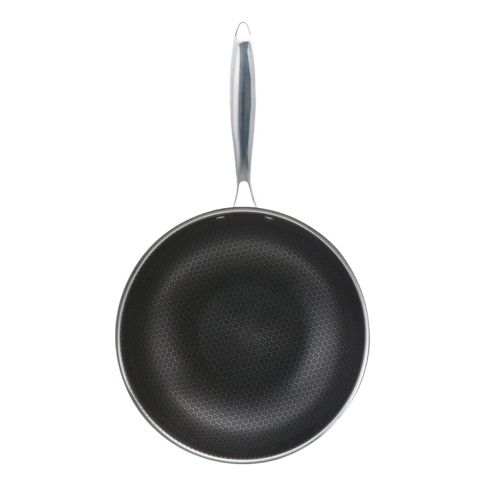 Patelnia wok Klausberg, stal nierdzewna, 28 cm, konstrukcja Triply