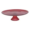 Patera szklana Tognana Natale Passion, 28 cm, czerwona