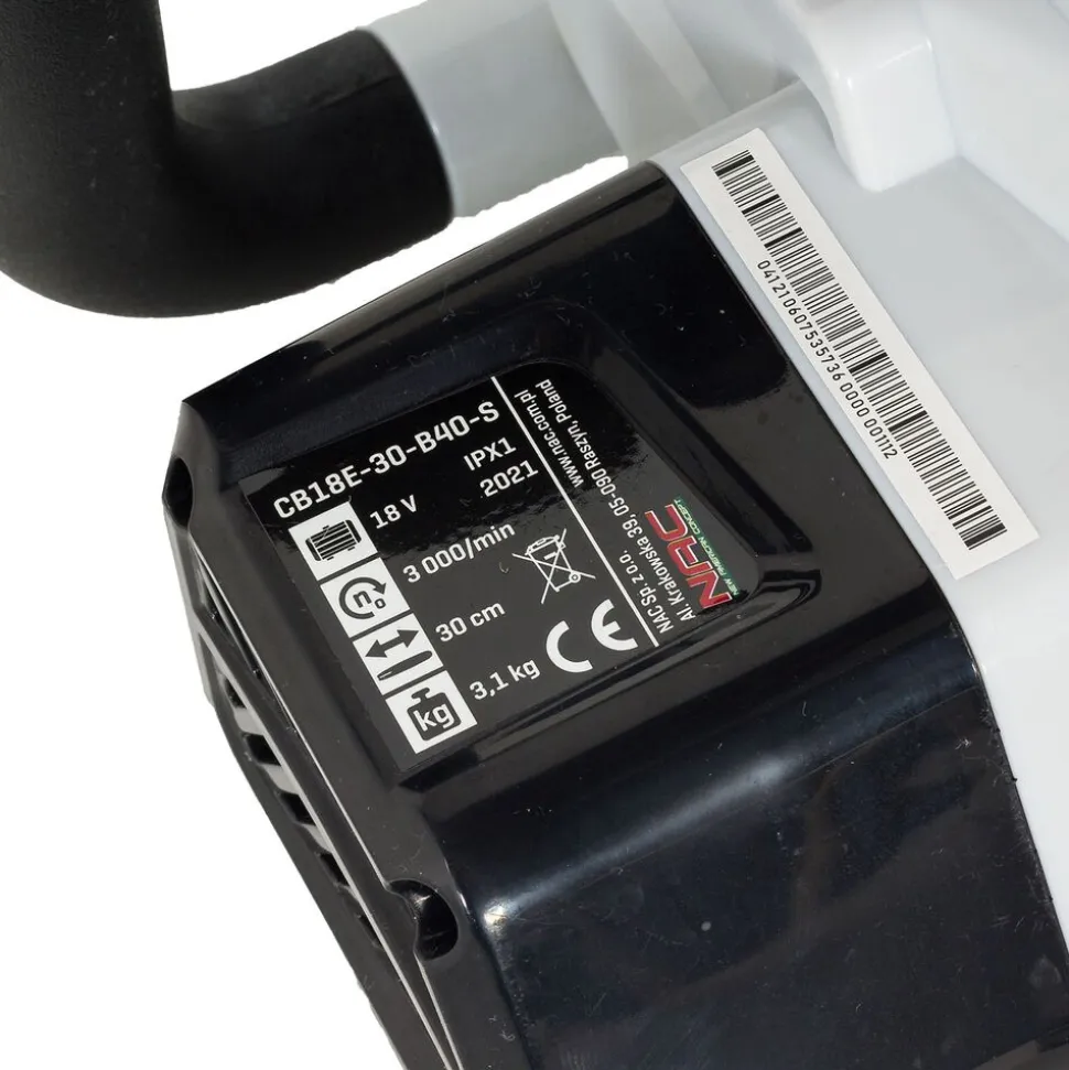 Piła akumulatorowa NAC CB18E-30-B40-S, łańcuchowa, 18 V