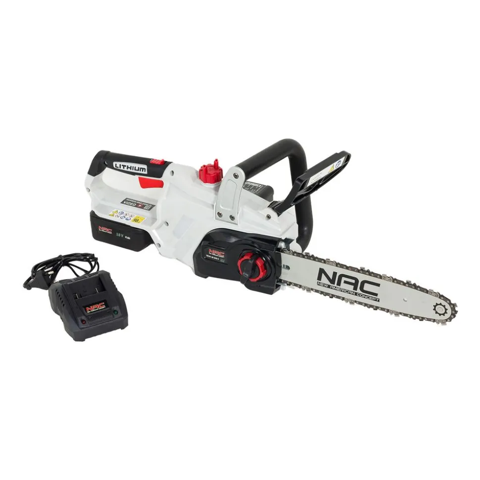 Piła akumulatorowa NAC CB18E-30-B40-S, łańcuchowa, 18 V